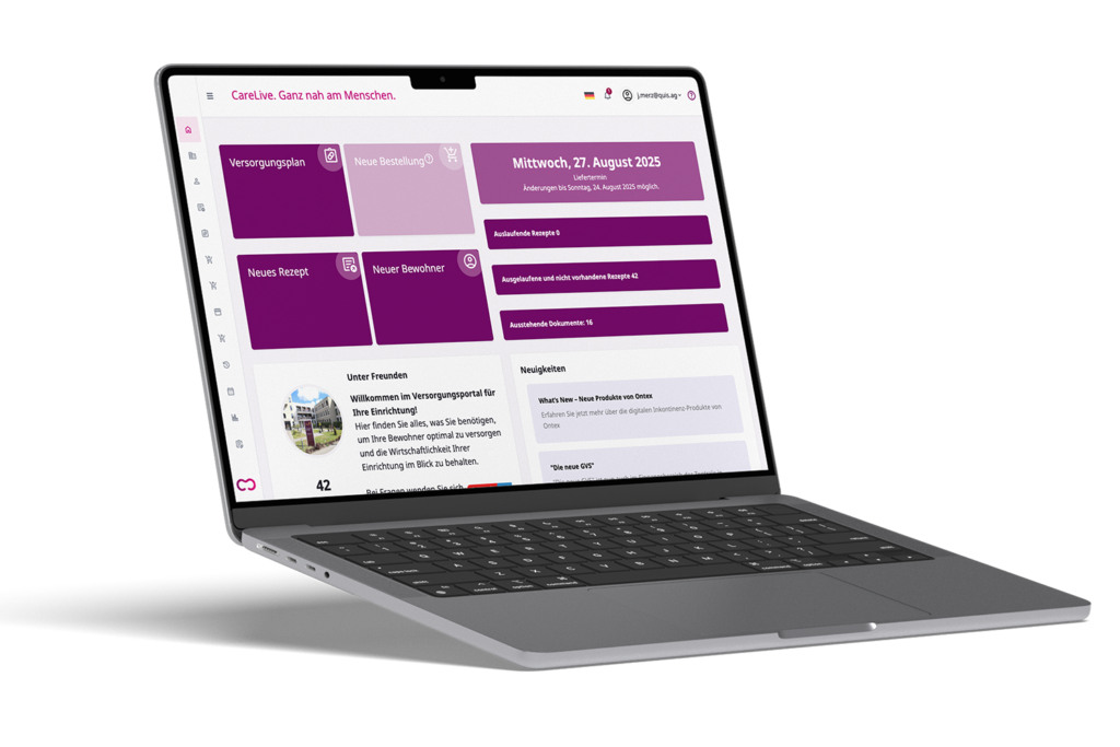 CareLive Software für Pflegeeinrichtungen
